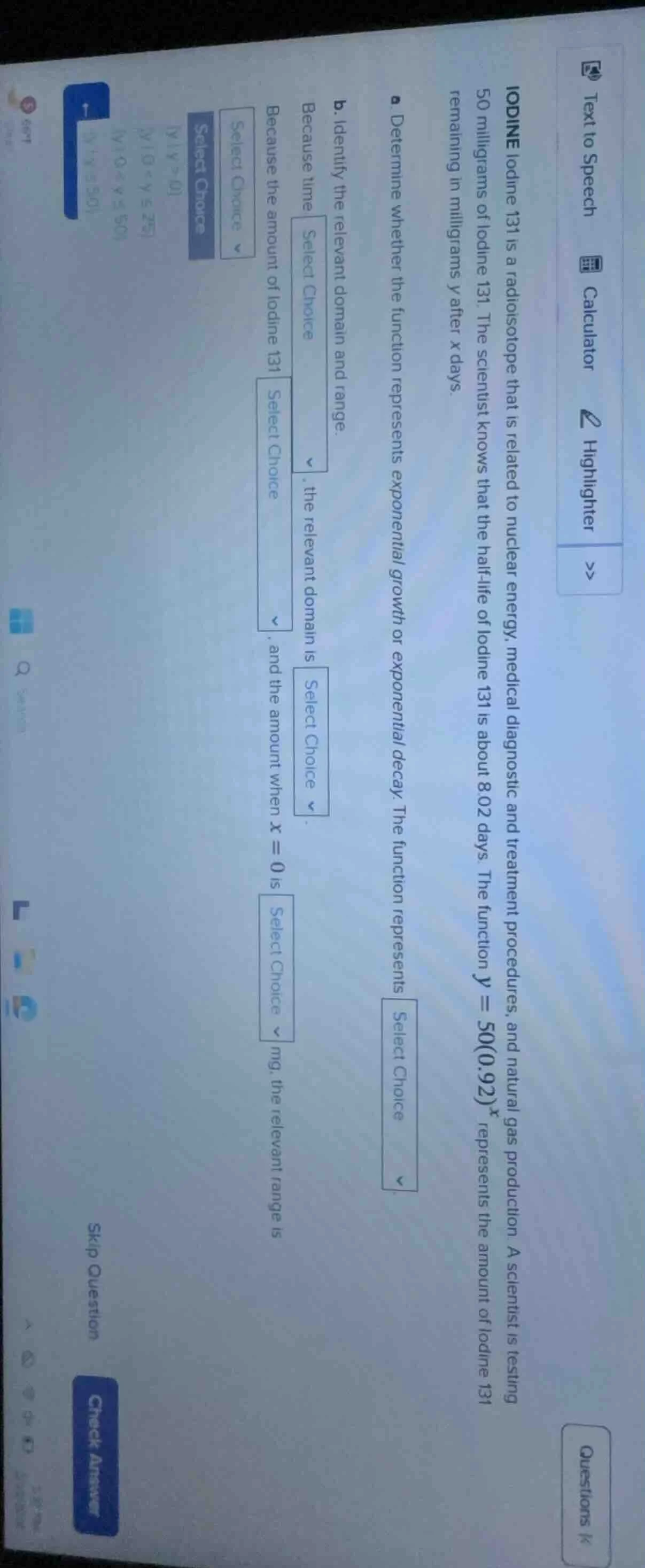iodine iodine 131 is a radioisotope that is related to nuclear energy, …