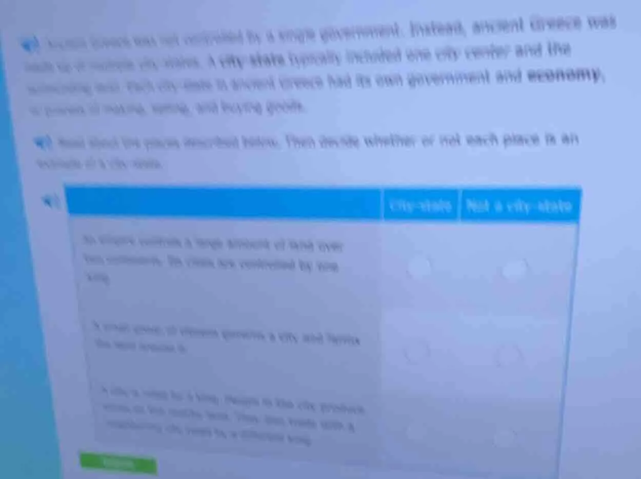 1) ancient greece was not controlled by a single government. instead, a…