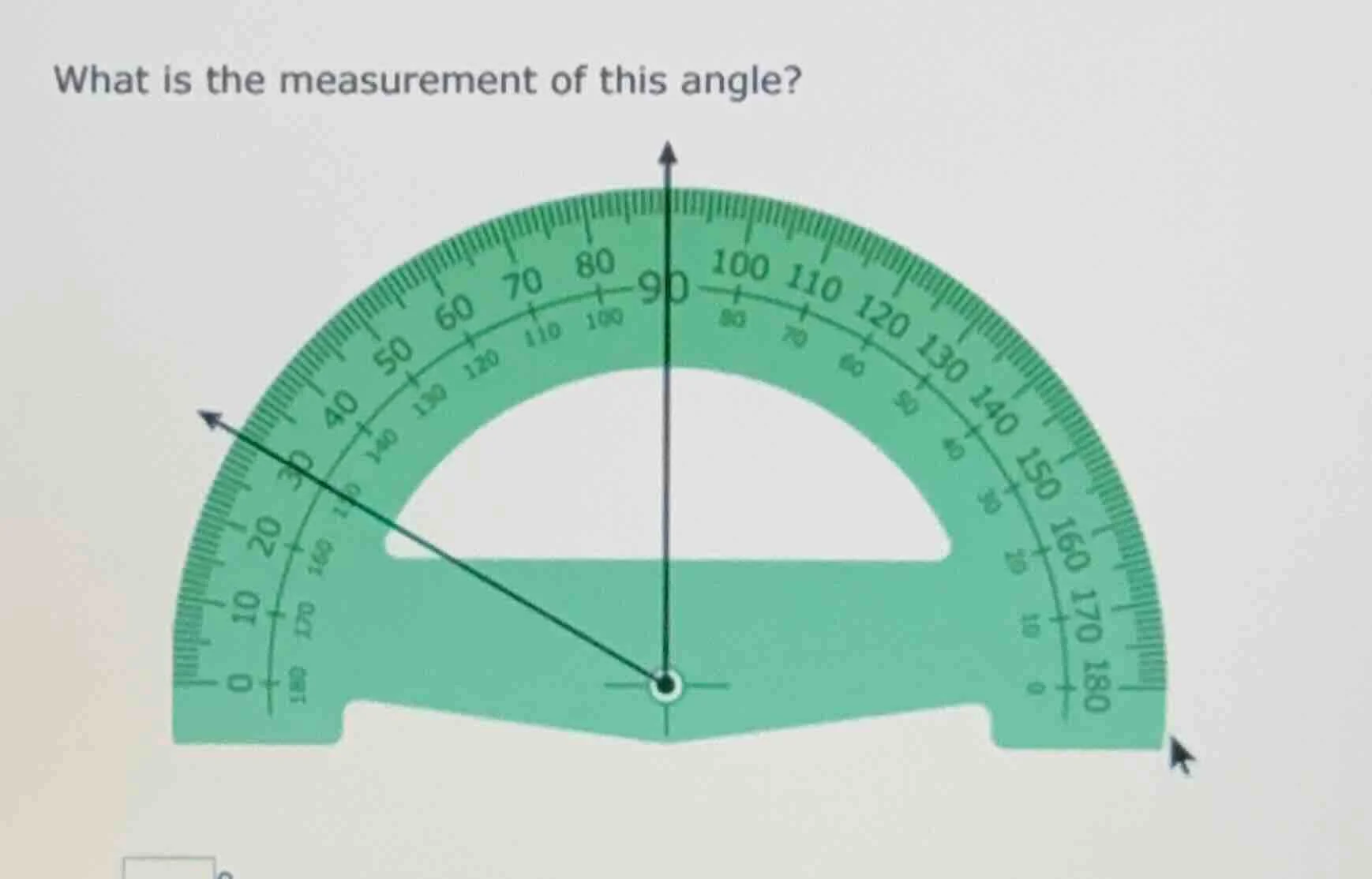 what is the measurement of this angle?