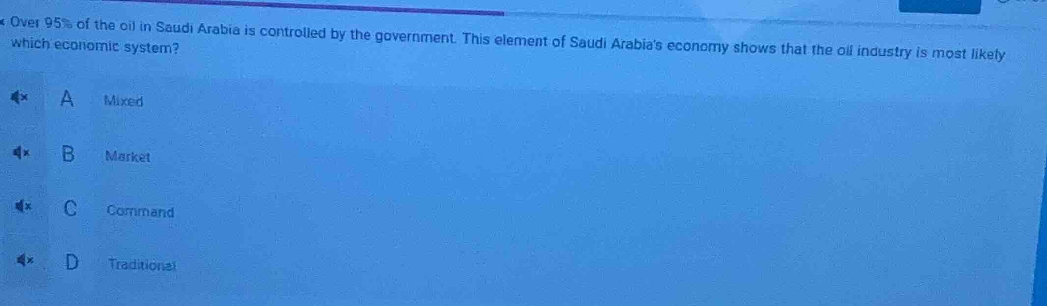 over 95% of the oil in saudi arabia is controlled by the government. th…