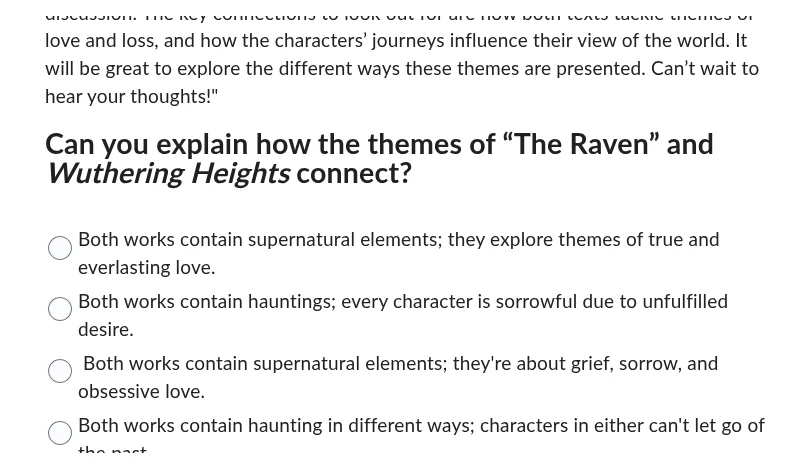 it will be great to explore the different ways these themes are present…