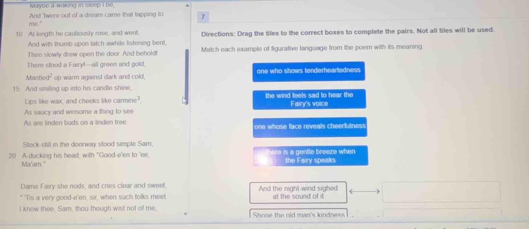 maybo it-waking in sleep i be,and iwere out of a dream came that tappin…