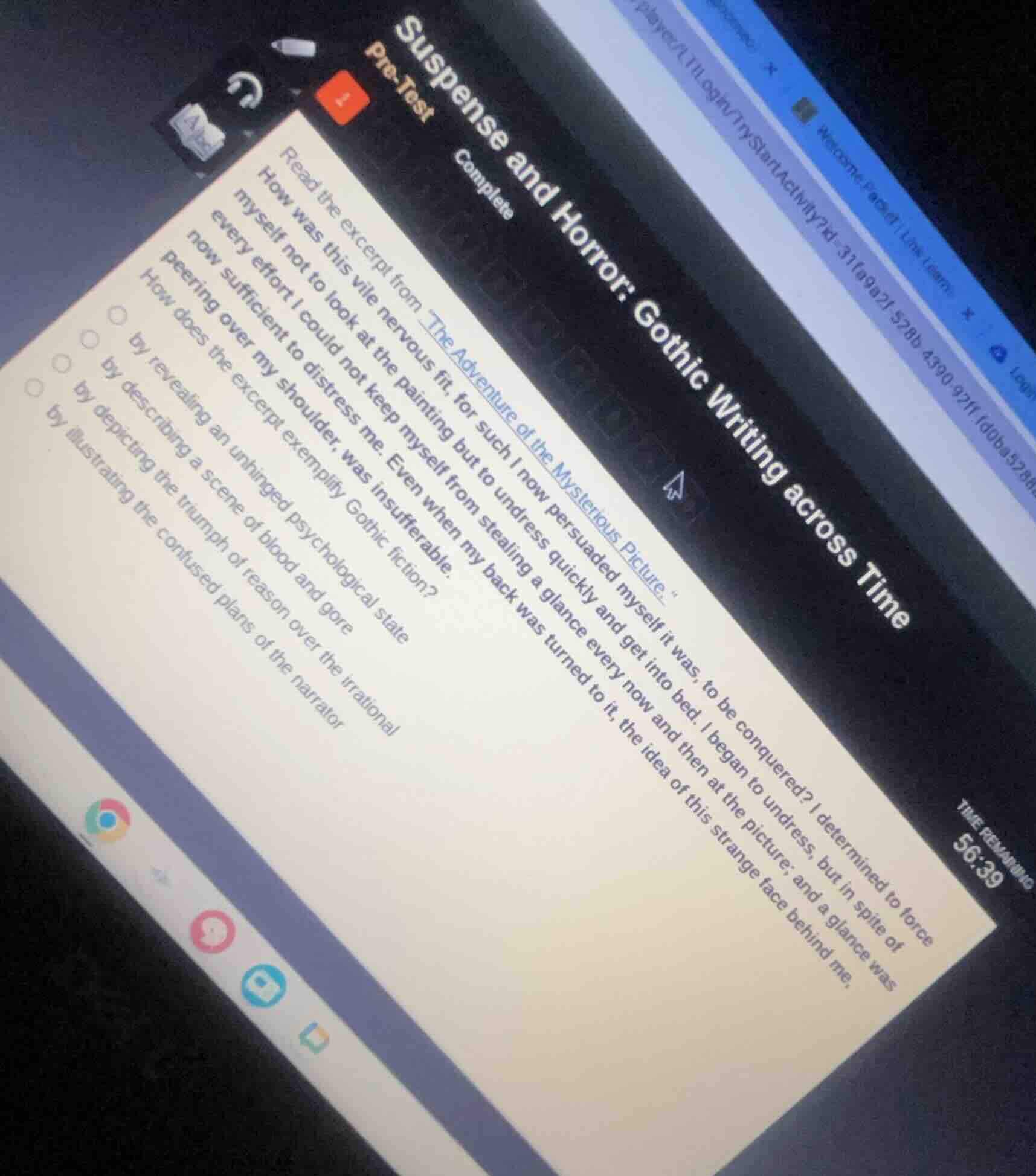 suspense and horror: gothic writing across time pre-test complete read …