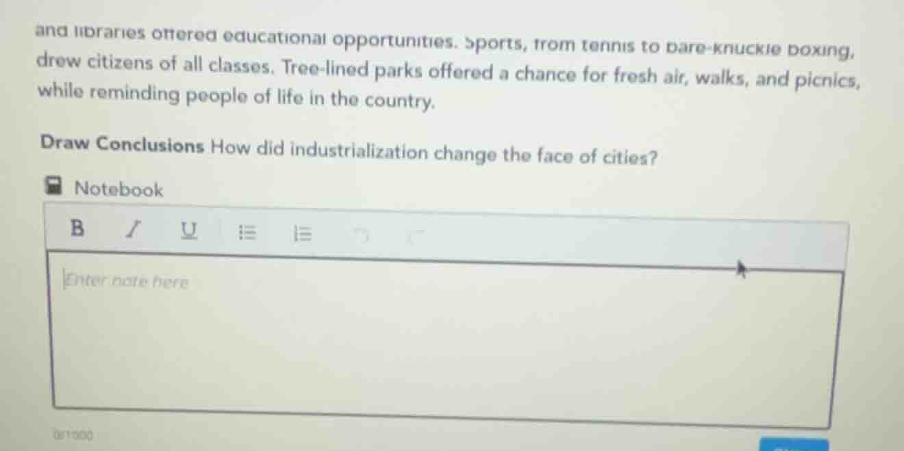 and libraries offered educational opportunities. sports, from tennis to…