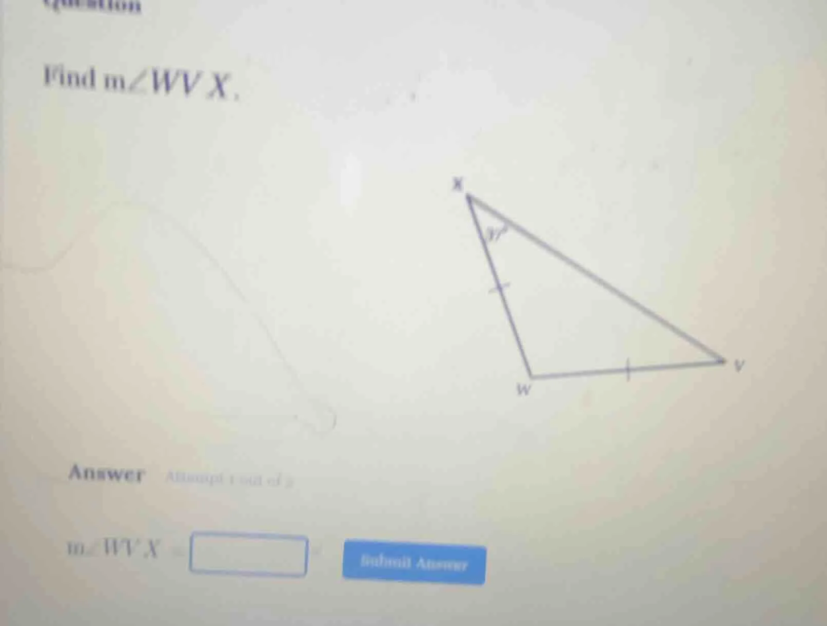 find $m\\angle wvx$. answer $m\\angle wvx = \\square$
