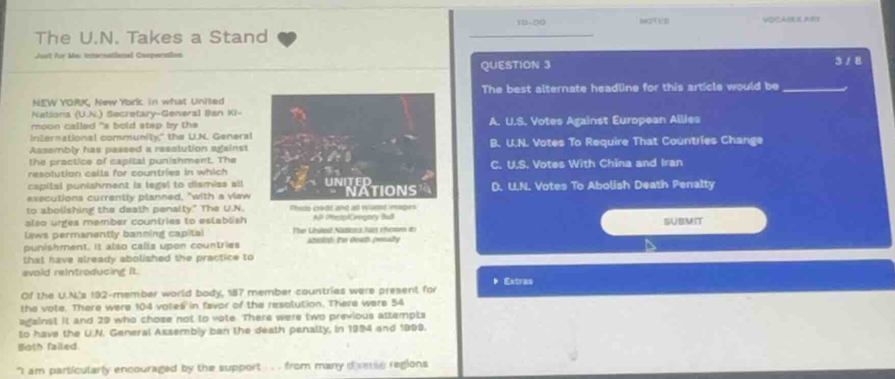 the u.n. takes a stand ❤just for me: international cooperationnew york,…