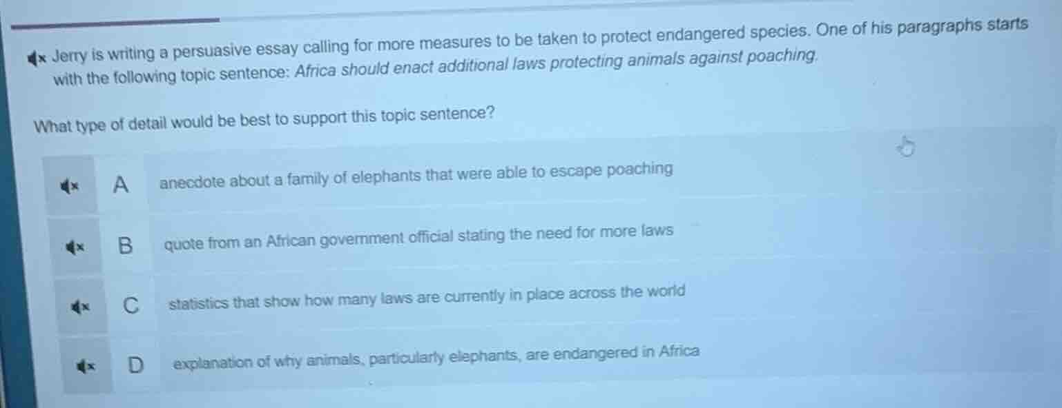 jerry is writing a persuasive essay calling for more measures to be tak…