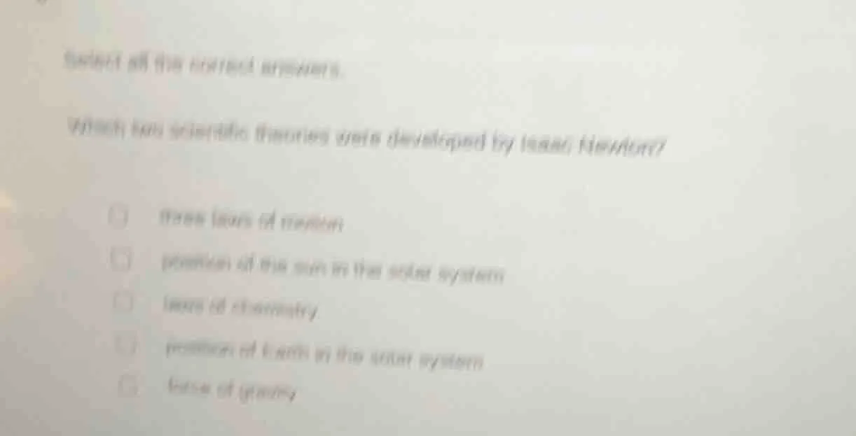 select all the correct answers. which two scientific theories were deve…
