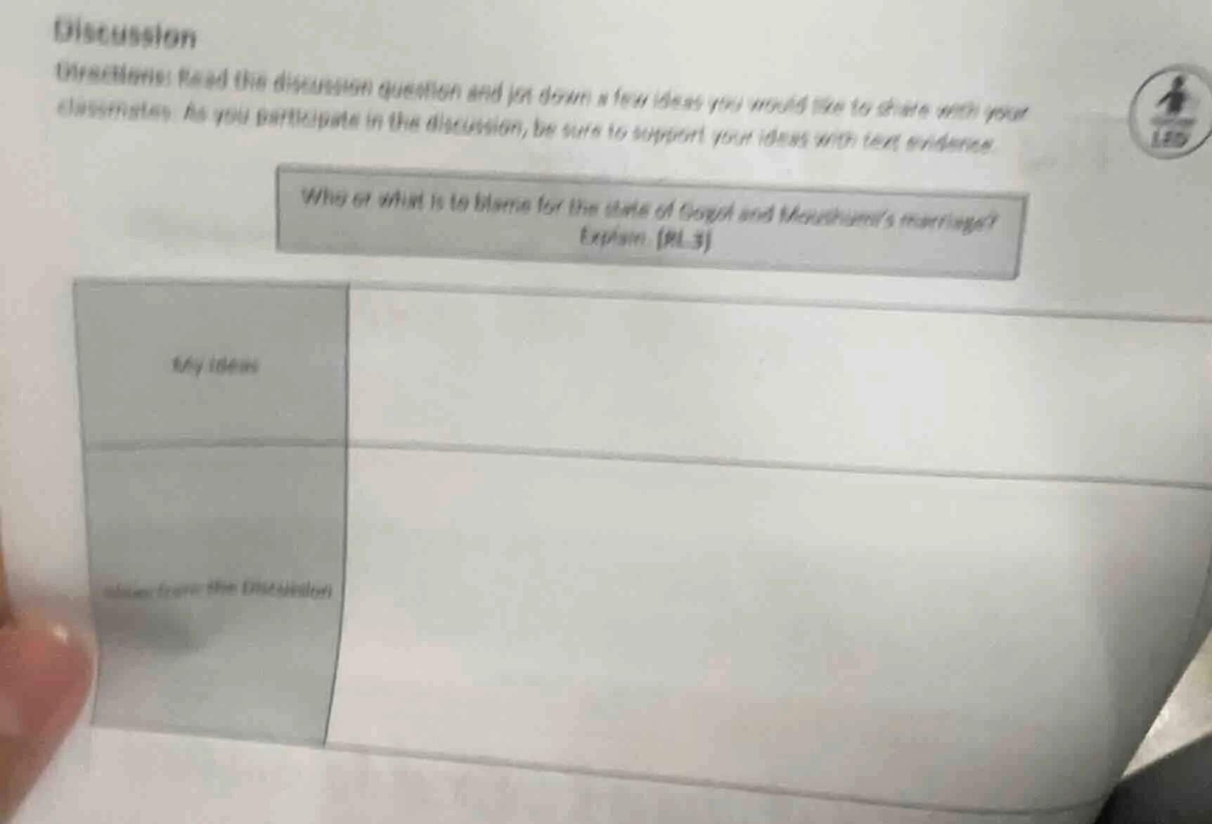 discussion directions: read the discussion question and jot down a few …