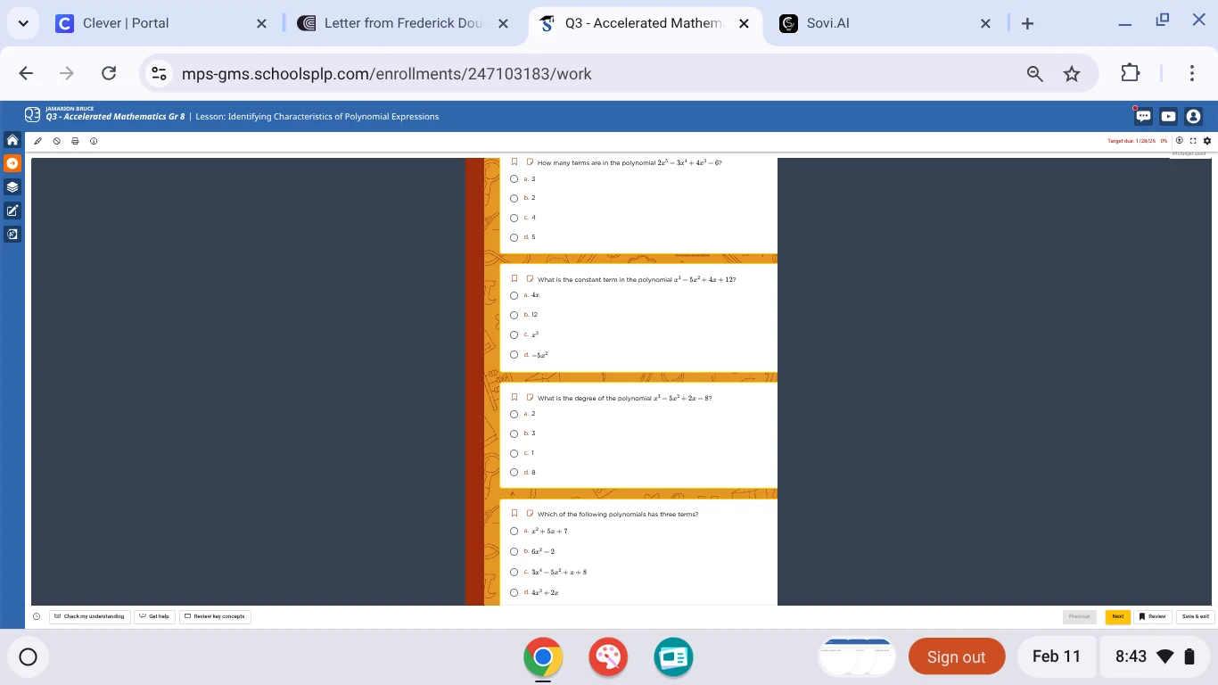 q3 - accelerated mathematics gr 8 | lesson: identifying characteristics…