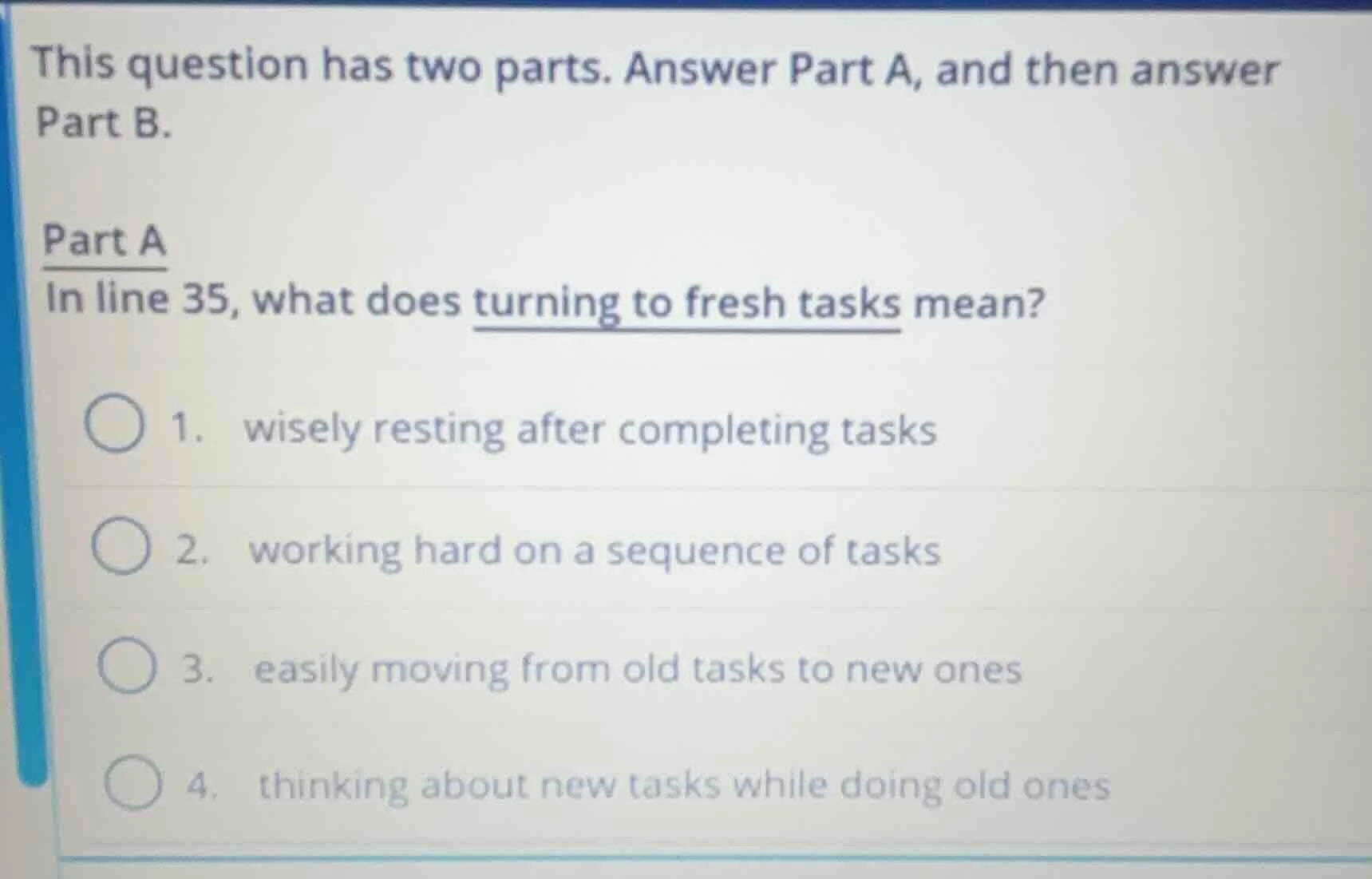 this question has two parts. answer part a, and then answer part b. par…