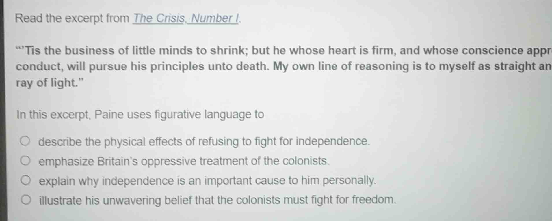 read the excerpt from the crisis, number 1. \tis the business of little…