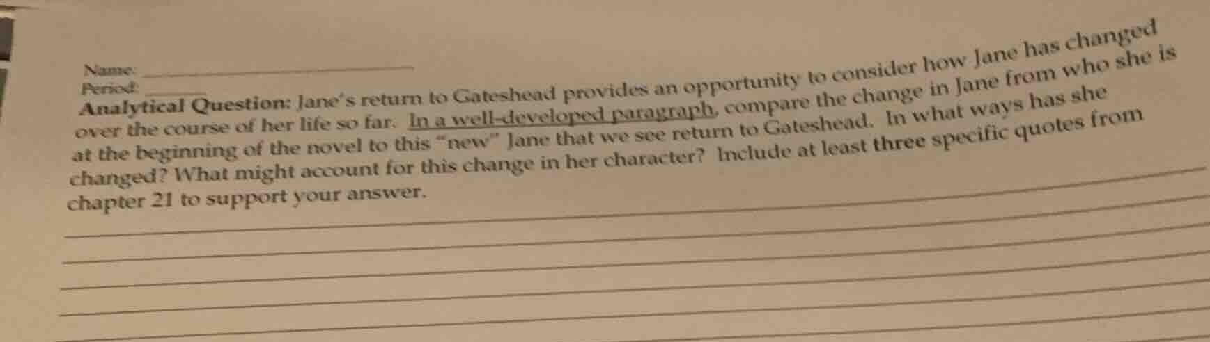 name:period:analytical question: janes return to gateshead provides an …