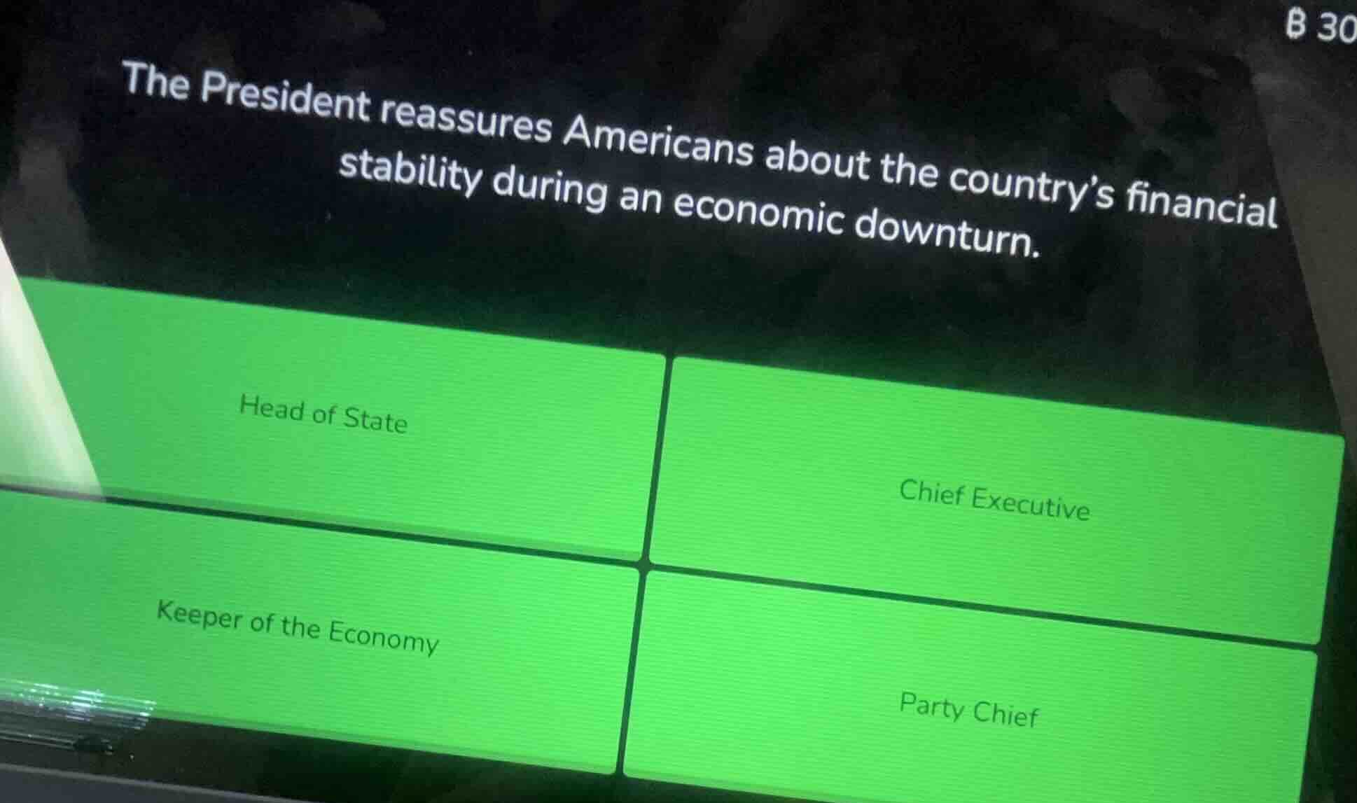 the president reassures americans about the countrys financial stabilit…