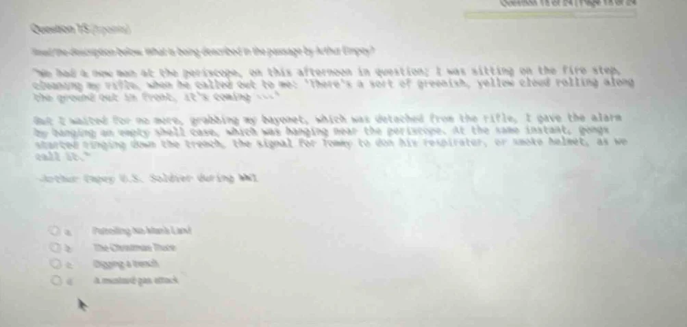 question 15 (5points)read the description below. what is being describe…