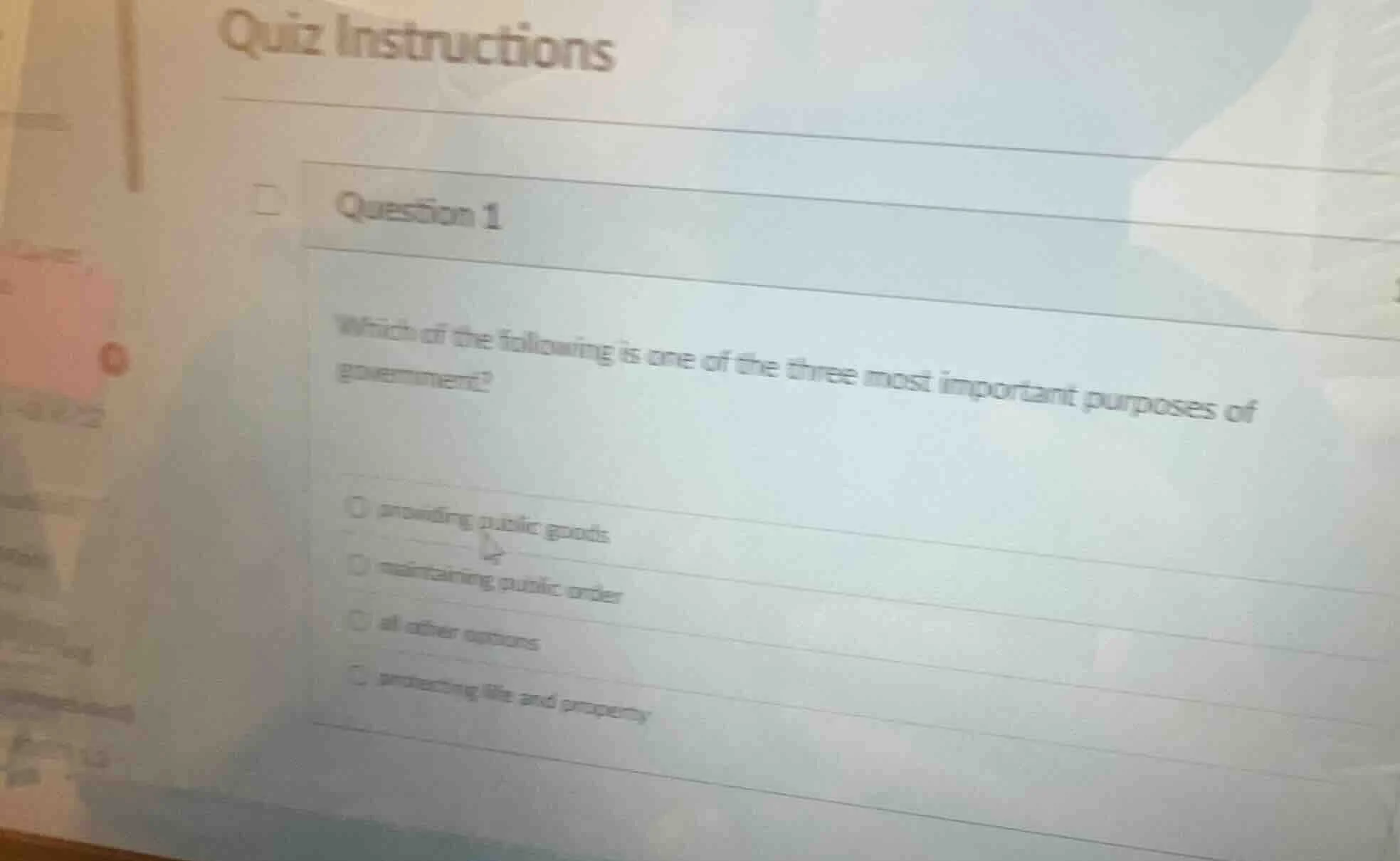 quiz instructions question 1 which of the following is one of the three…