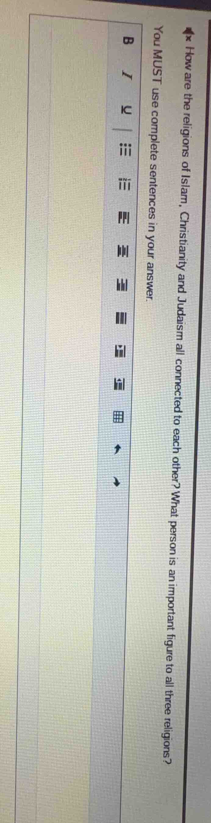 how are the religions of islam, christianity and judaism all connected …