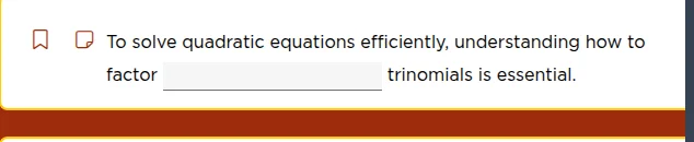 to solve quadratic equations efficiently, understanding how to factor t…