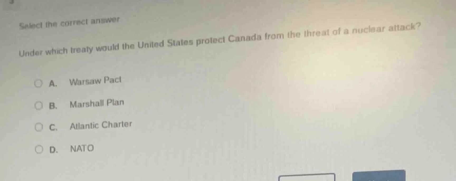 select the correct answer under which treaty would the united states pr…