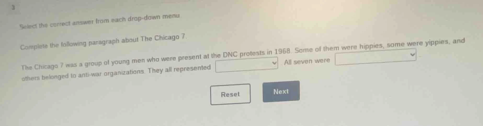 3 select the correct answer from each drop-down menu. complete the foll…