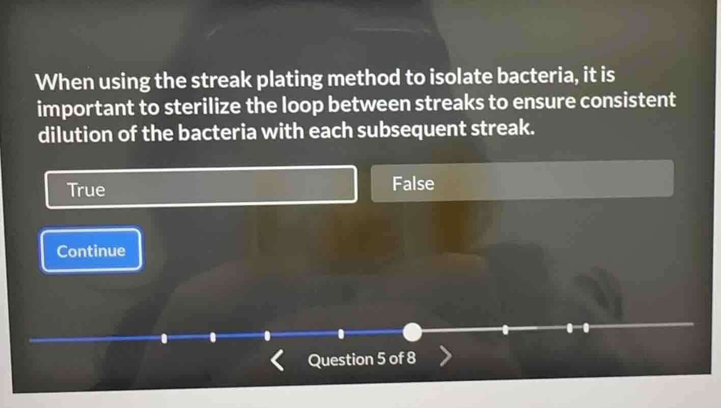 when using the streak plating method to isolate bacteria, it is importa…
