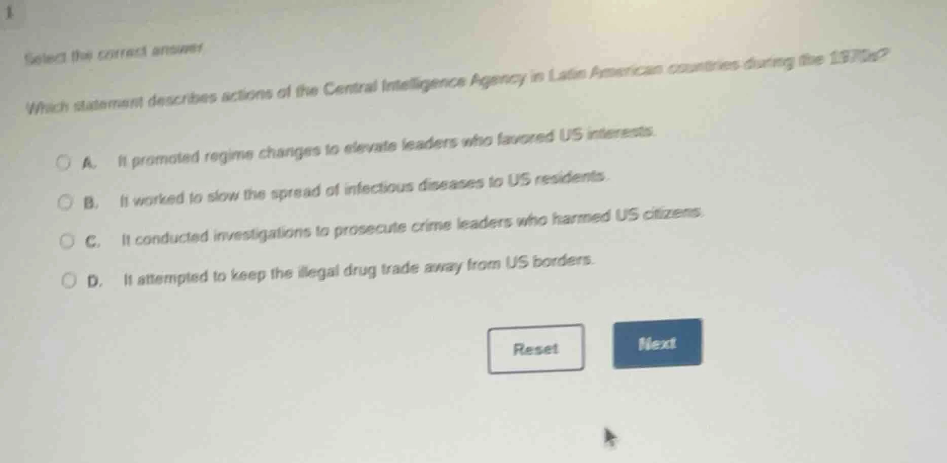 1 select the correct answer which statement describes actions of the ce…