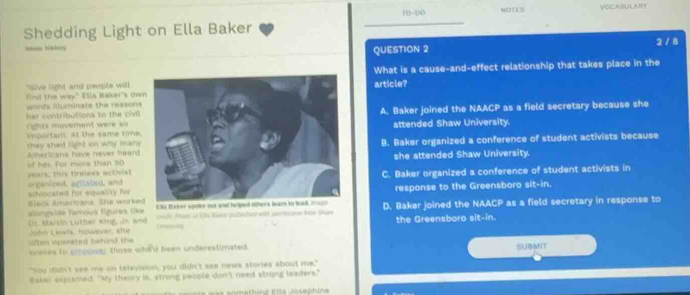 shedding light on ella bakername: history\give light and people will fi…