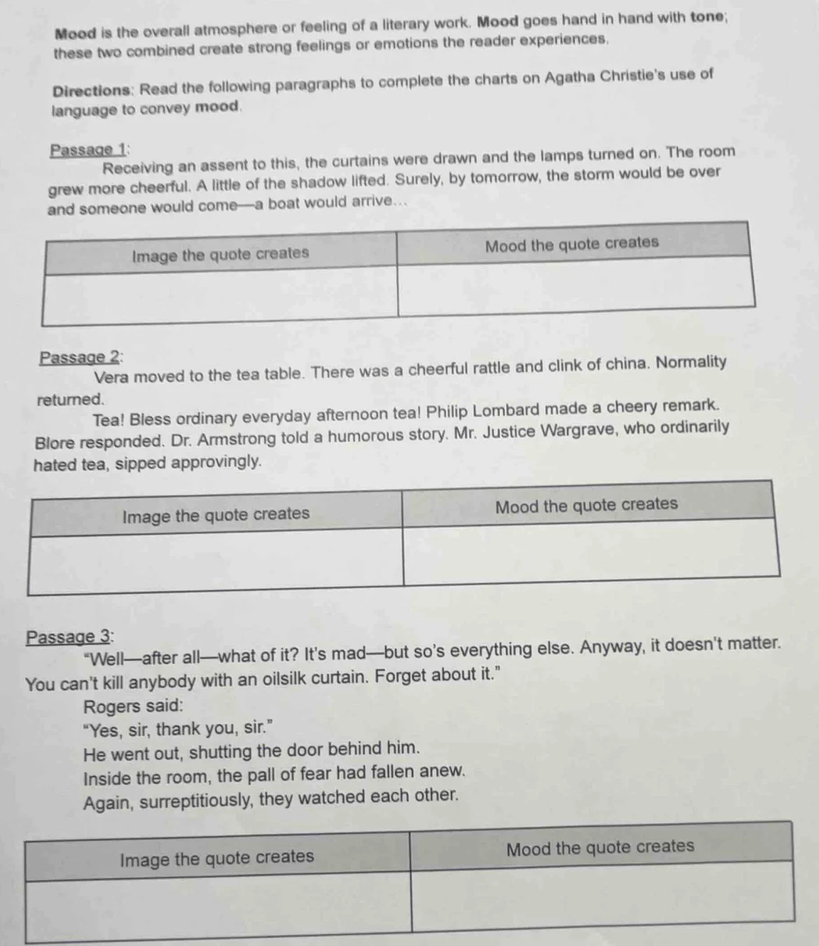 mood is the overall atmosphere or feeling of a literary work. mood goes…