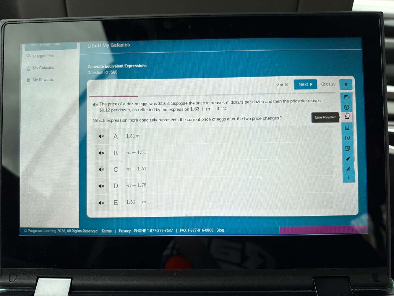 liftoff my galaxies generate equivalent expressions question id: 668 2 …