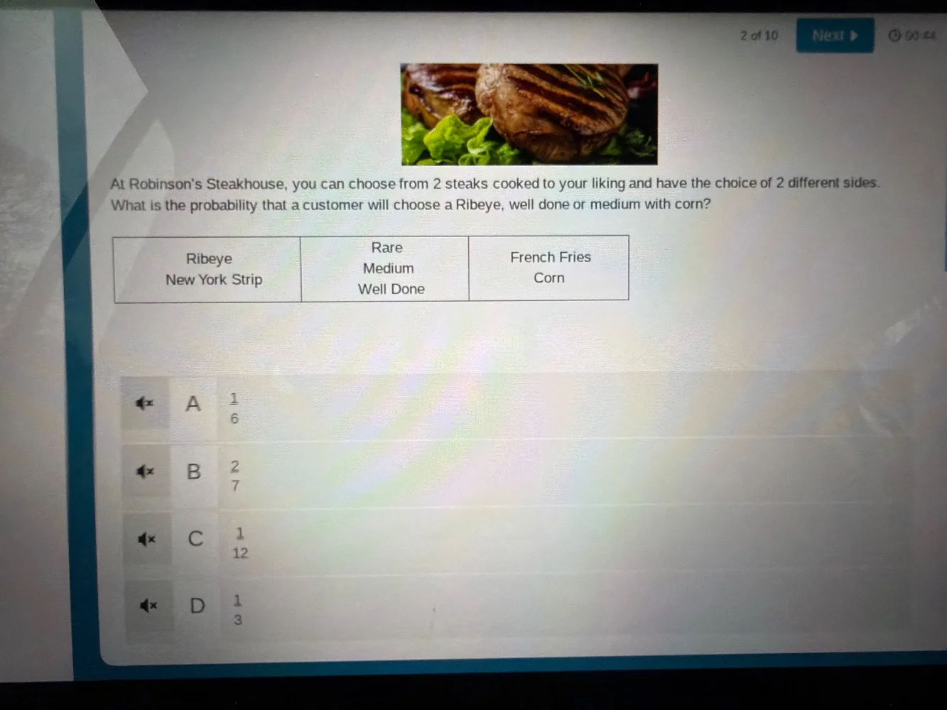 2 of 10at robinsons steakhouse, you can choose from 2 steaks cooked to …