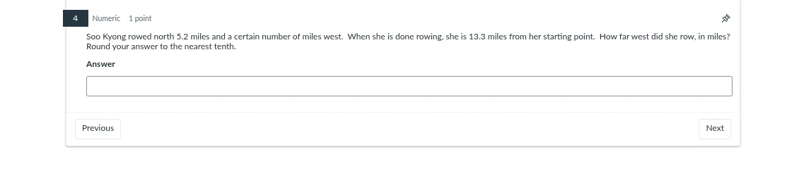 4 numeric 1 point soo kyong rowed north 5.2 miles and a certain number …