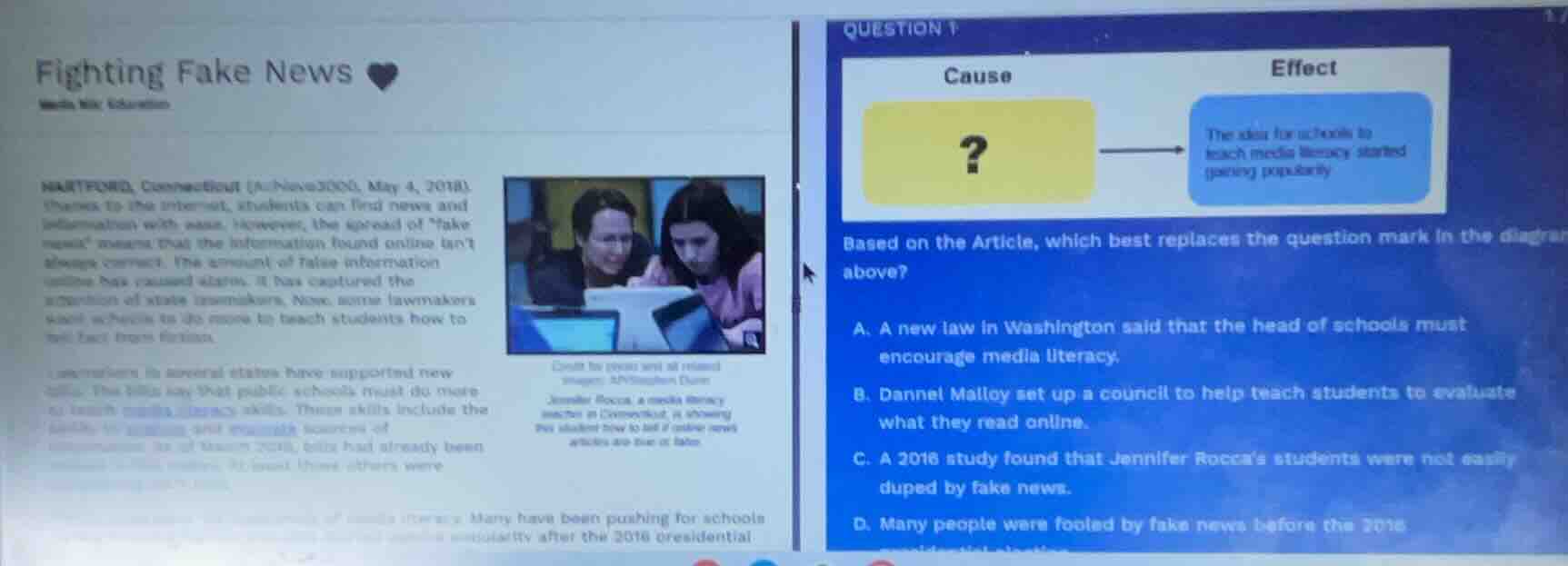 fighting fake news ❤️media mix educationhartford, connecticut (achieve3…