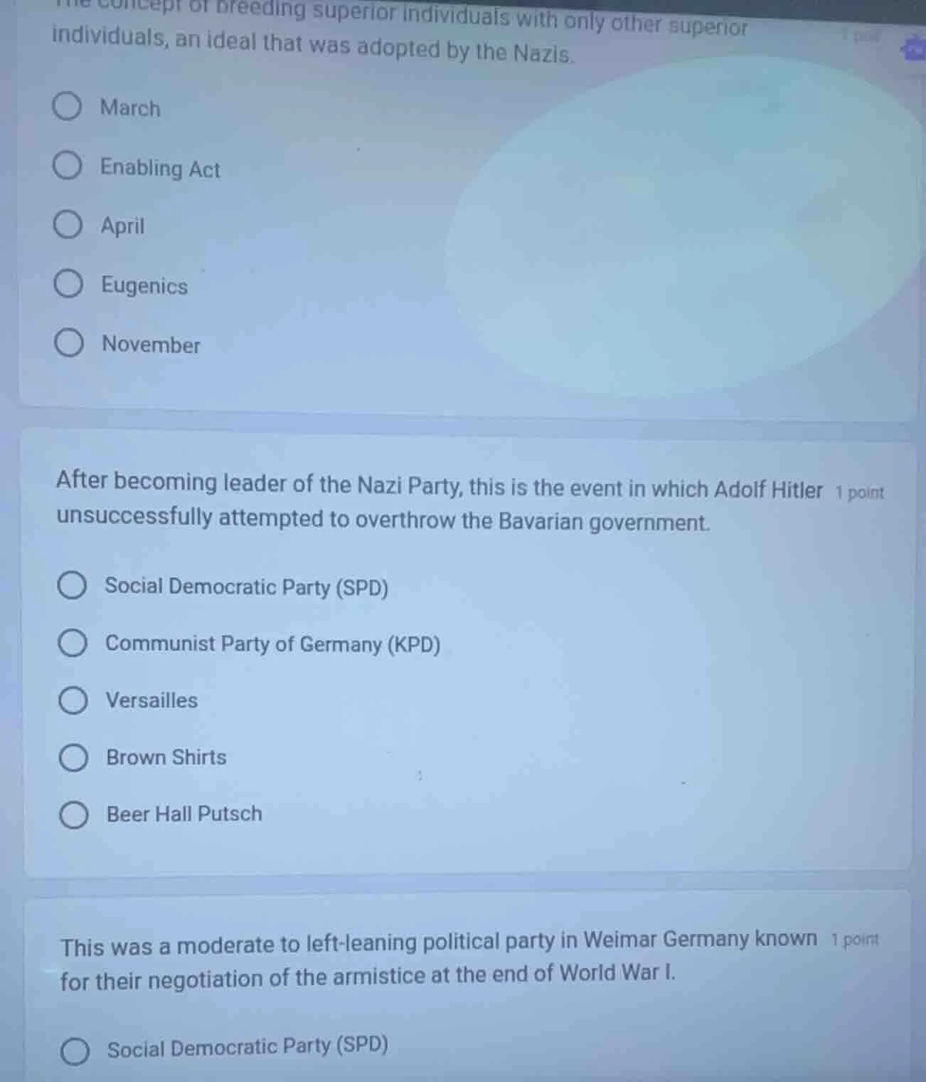 the concept of breeding superior individuals with only other superior i…