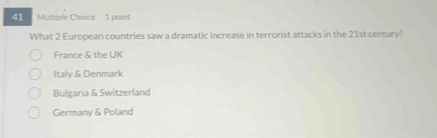 41 multiple choice 1 point what 2 european countries saw a dramatic inc…