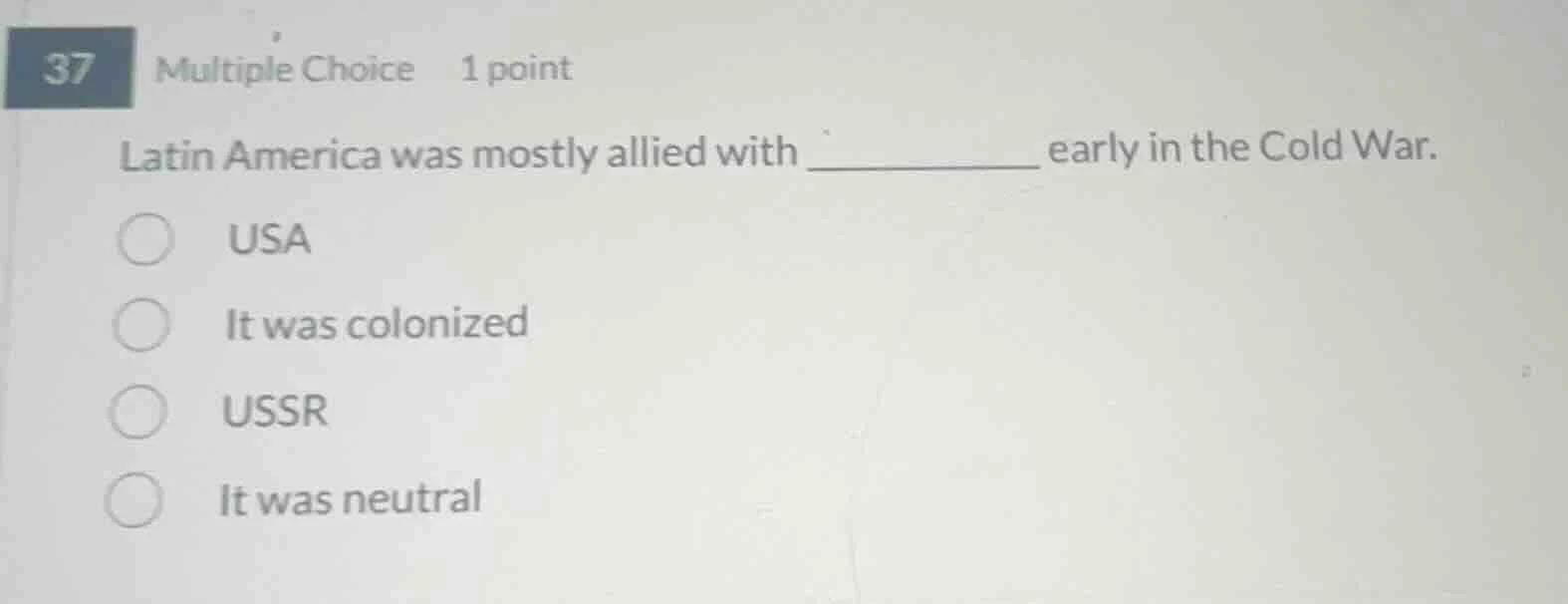 37 multiple choice 1 point latin america was mostly allied with _______…