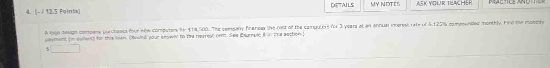4. - / 12.5 points details my notes ask your teacher practice another a…