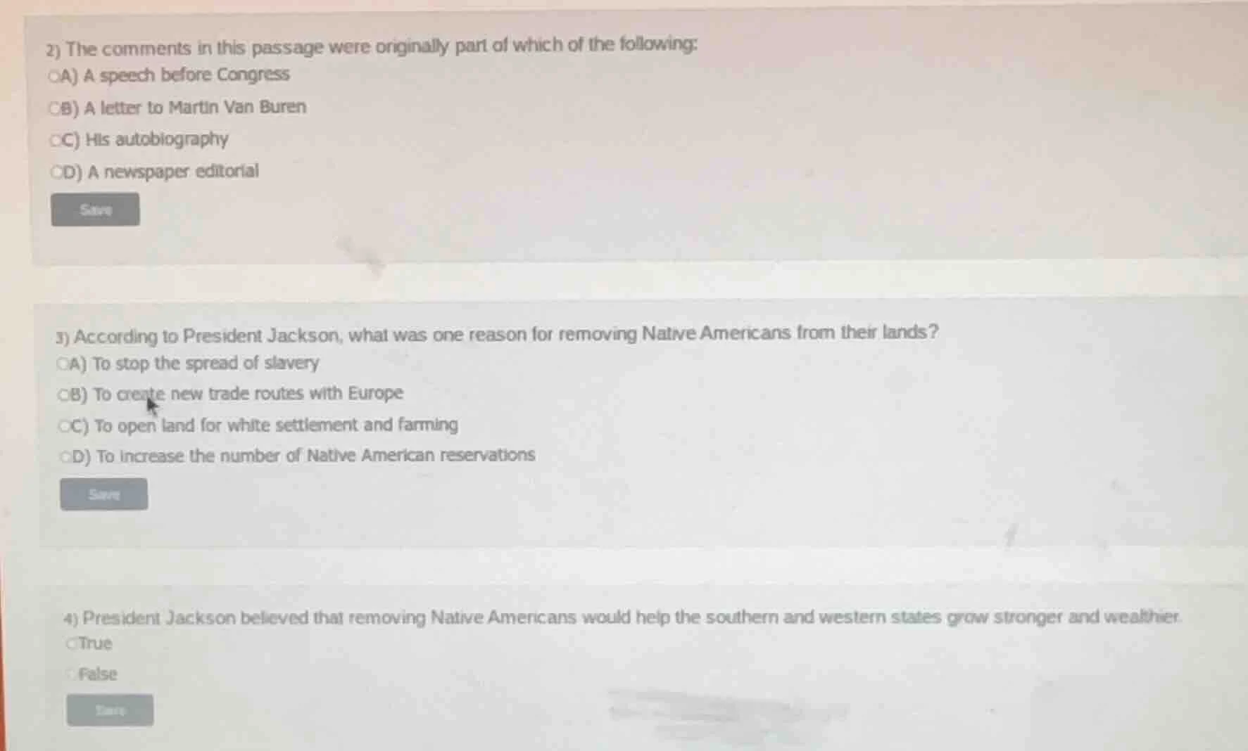 2) the comments in this passage were originally part of which of the fo…