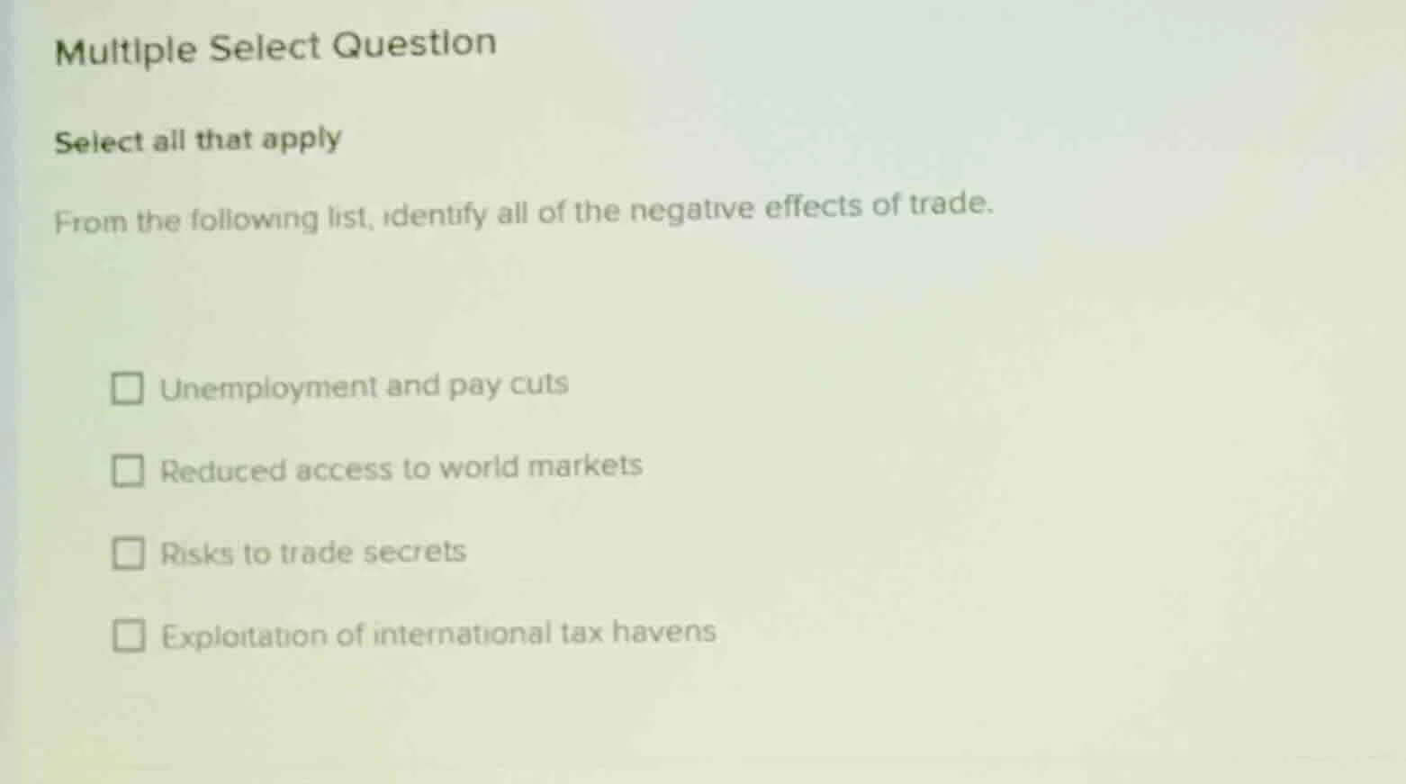 multiple select question select all that apply from the following list,…