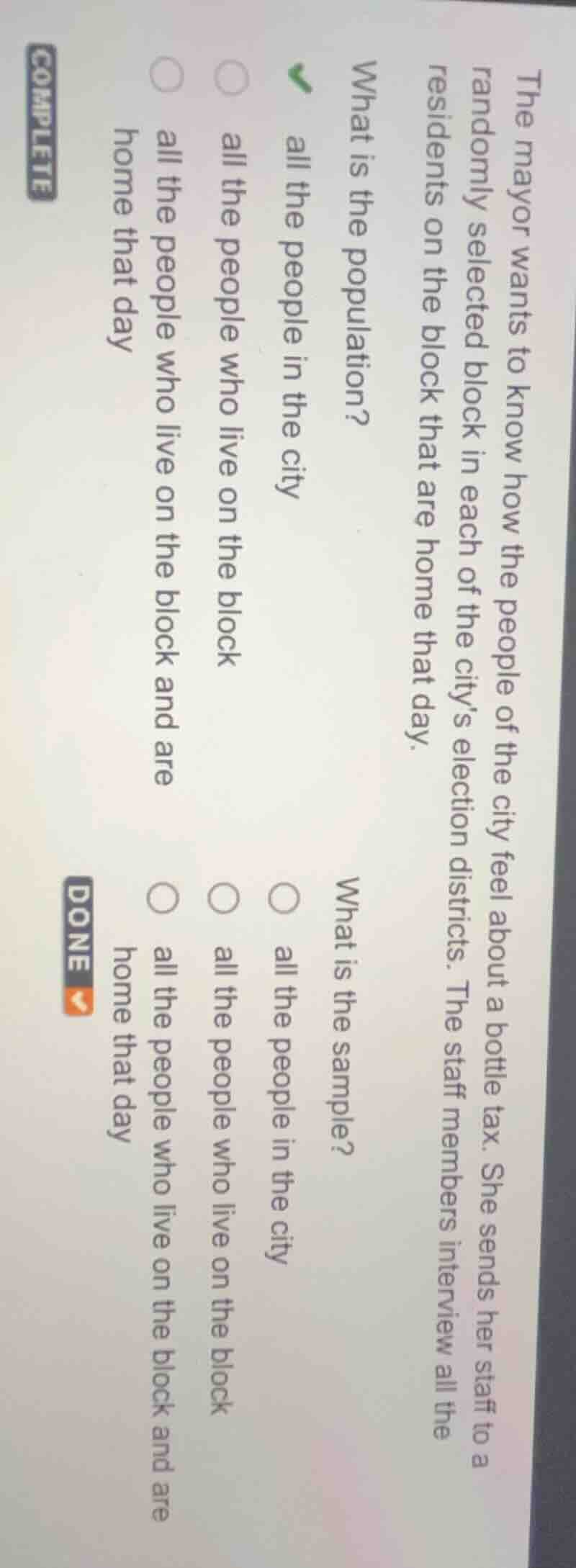 the mayor wants to know how the people of the city feel about a bottle …