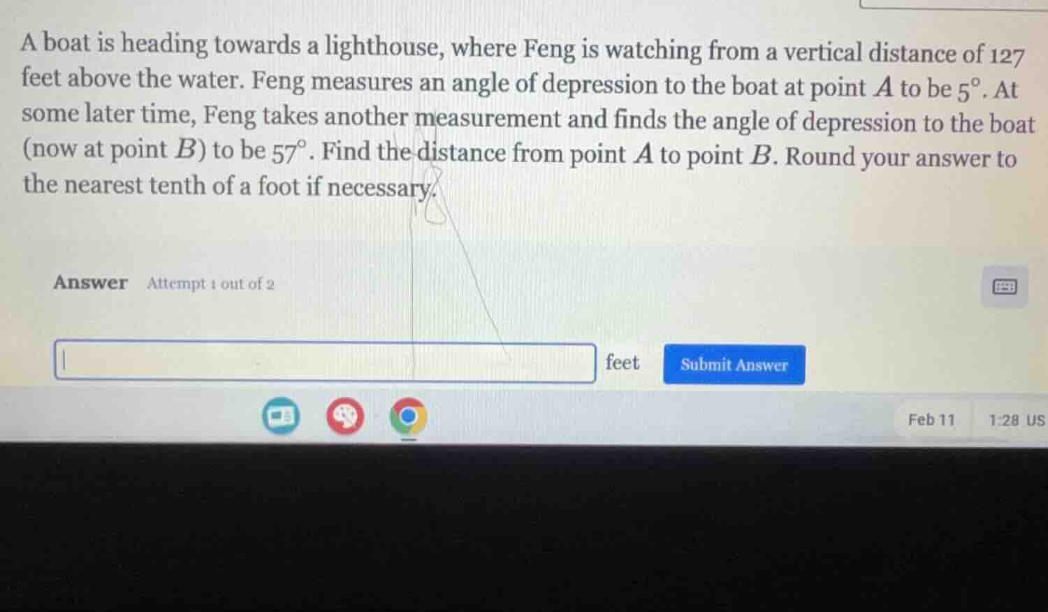 a boat is heading towards a lighthouse, where feng is watching from a v…