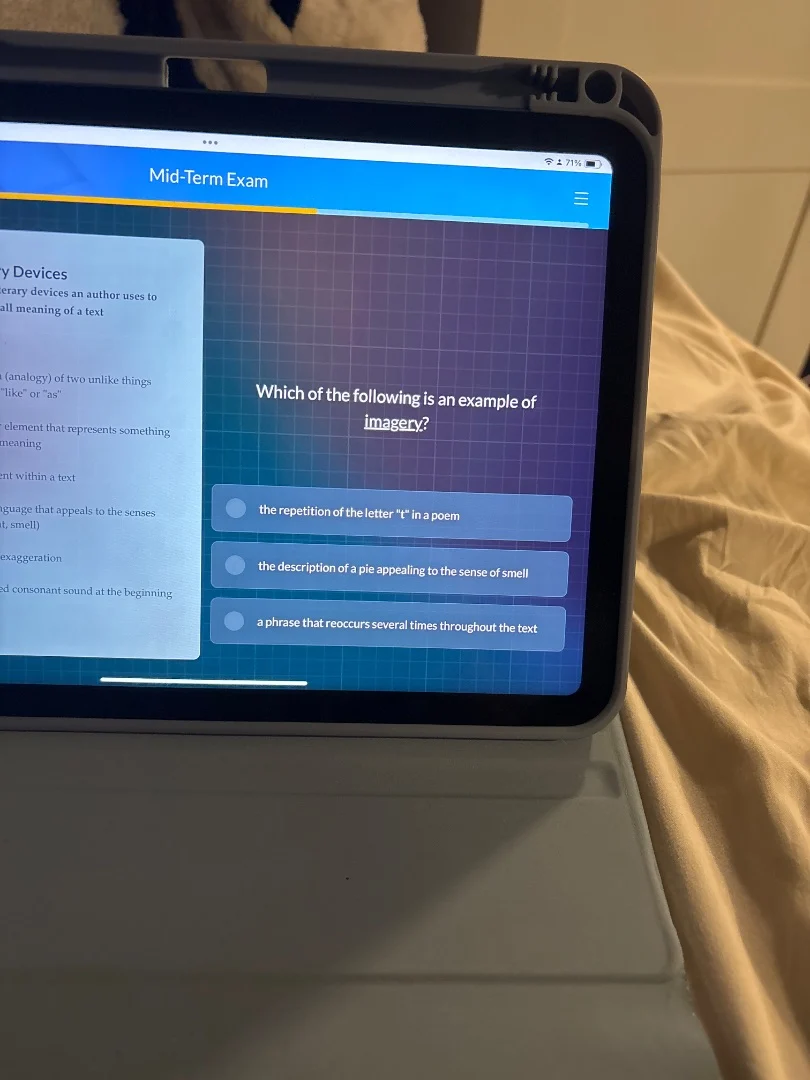 mid-term examry deviceserary devices an author uses toall meaning of a …