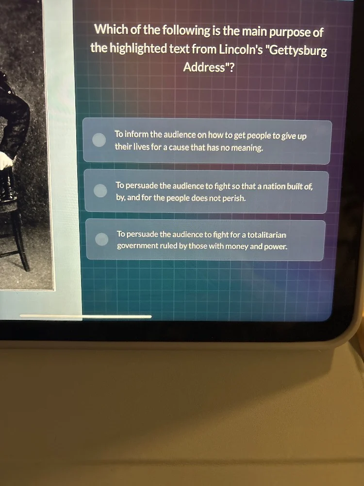 which of the following is the main purpose of the highlighted text from…