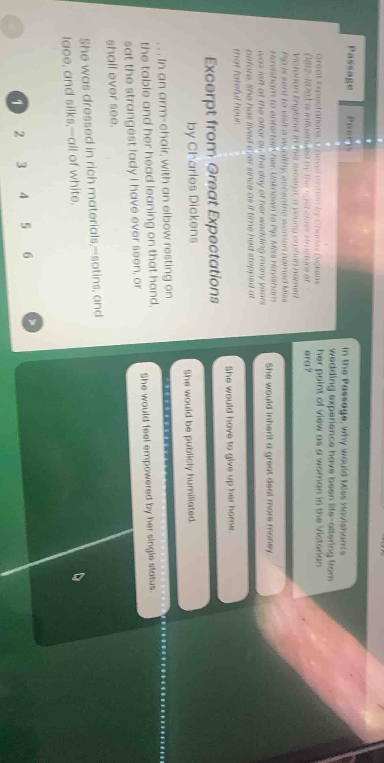 passagepassagegreat expectations, a novel written by charles dickens (1…