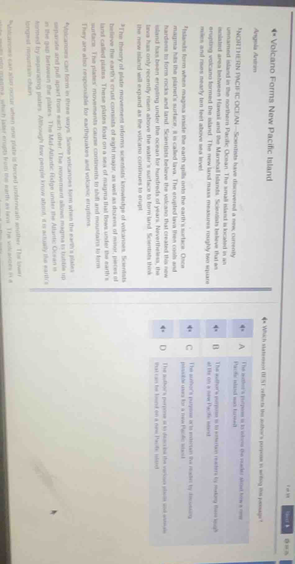 4* volcano forms new pacific island angela antrim 1northern pacific oce…