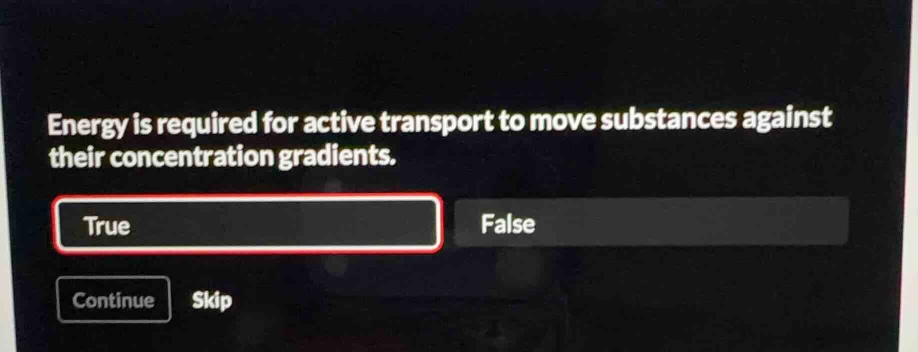 energy is required for active transport to move substances against thei…