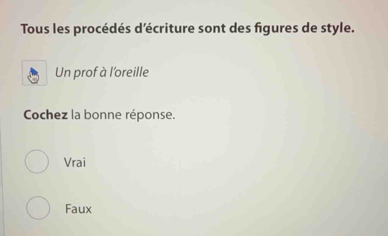 tous les procédés décriture sont des figures de style. un prof à loreil…