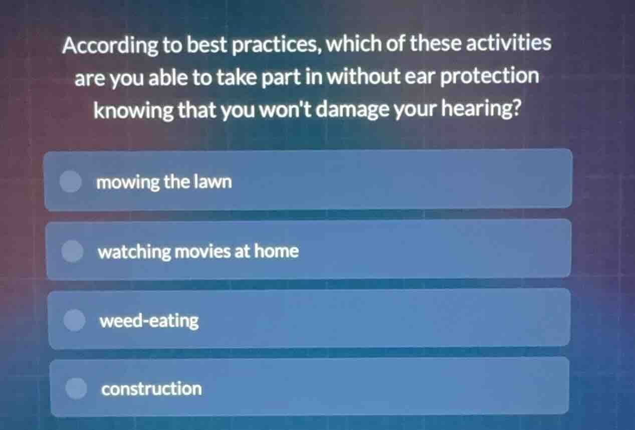 according to best practices, which of these activities are you able to …
