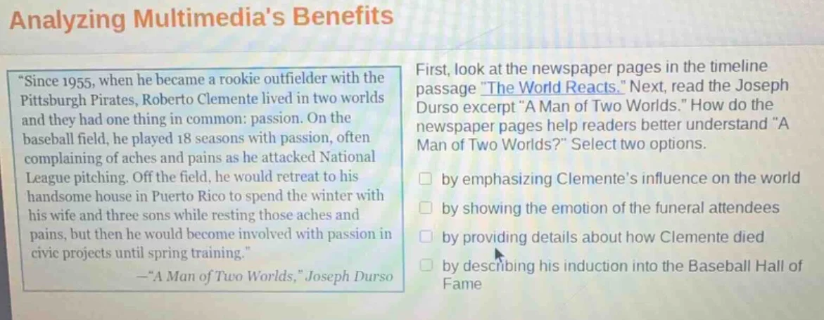 analyzing multimedias benefits \since 1955, when he became a rookie out…