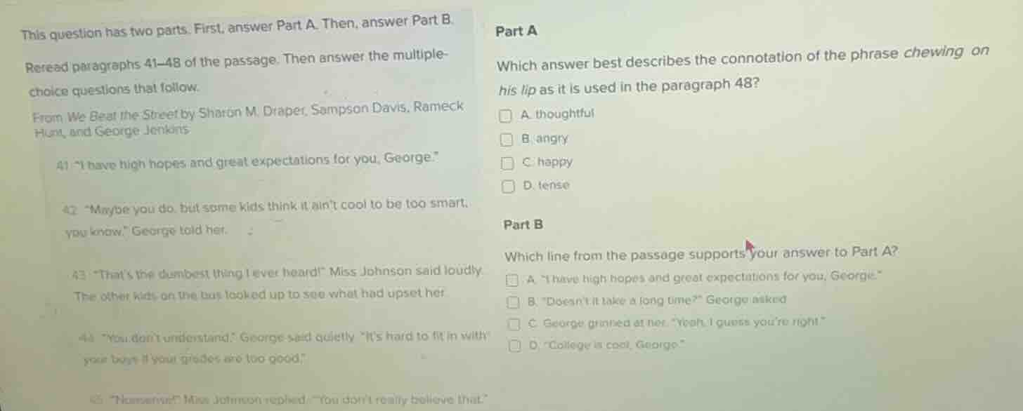 this question has two parts. first, answer part a. then, answer part b.…