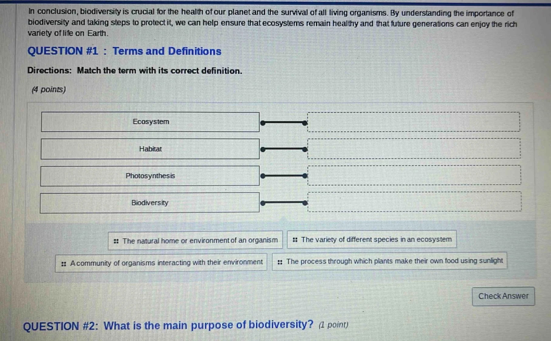 in conclusion, biodiversity is crucial for the health of our planet and…